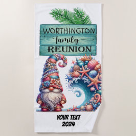 Familie reunion Beach Towel Strandlaken