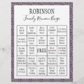 Familie reunion Bingo Game 3 (Voorkant)