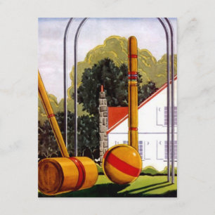 Familie reunion Croquet Lawn Casual uitnodigingen