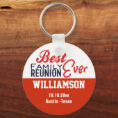 Familie Reunion Keepomwille Party Favor Sleutelhanger (Voorkant)