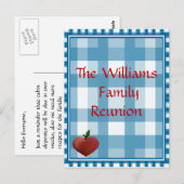 Familie reunion Post Card Briefkaart (Voorkant / Achterkant)