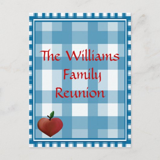 Familie reunion Post Card Briefkaart (Voorkant)