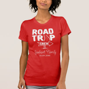 Familie Reunion Road Trip Vakantie Matching T-shirt