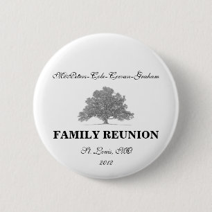 FAMILIE REUNION RONDE BUTTON 5,7 CM