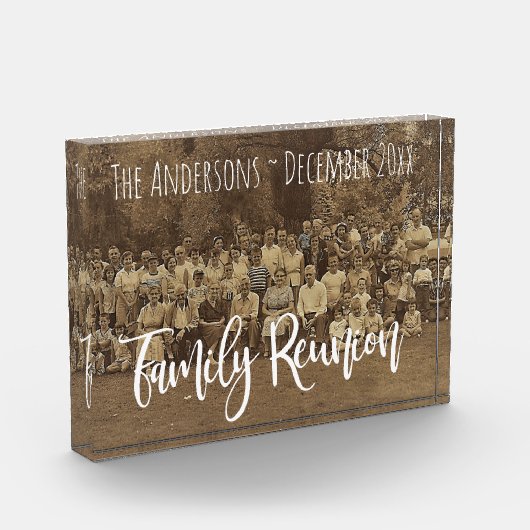 Familie reunion voegt Naam toe en Datum uploadt Fo Fotoblokken (Links)