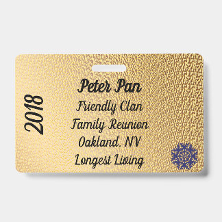 Familie Samenkomst Badge