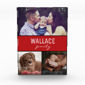 "Familie schatten:  fotoblok (Voorkant)