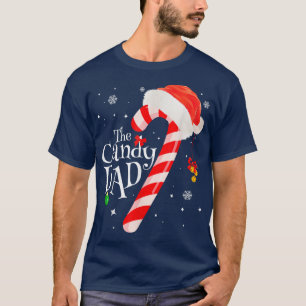 Familie Snoep kerstgratie Shirten voor vrouwen T-shirt