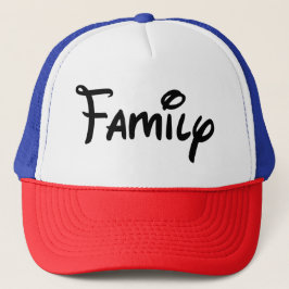 Familie stijl trucker pet
