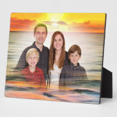 Familie Sunset 1738 Fotoplaat (Zijkant)