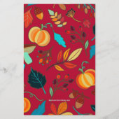 Familie Thanksgiving menu menu menu Keepomwille Ma (Achterkant)