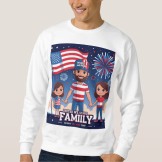 Familie United 4 juli T-shirt Print