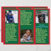 Familie Update Nieuws 🎄✨ Kerstfoto (Voorkant / Achterkant)