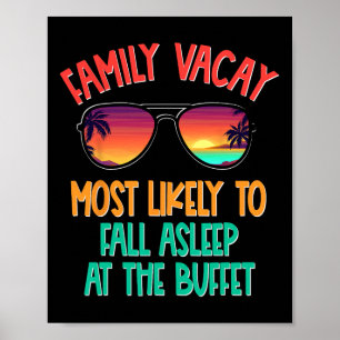 Familie Vacay heeft de meeste kans om te Herfsten  Poster