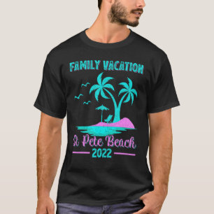 Familie vakantie 2022 stijl Florida St Pete T-shirt