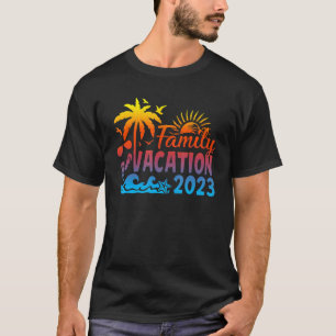 Familie vakantie 2023 Herinneringen maken samen Su T-shirt