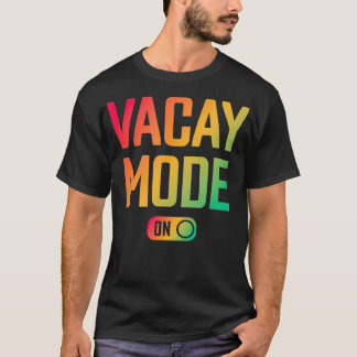 Familie Vakantie 2023  Schattige Zomer Vacay Mo T-shirt