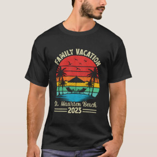Familie Vakantie 2023 St Maen Strand T-shirt
