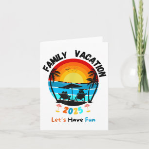 Familie vakantie 2025 bijpassende zomer laat plezi kaart