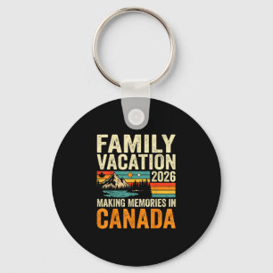 Familie vakantie 2026 canada het maken van herinne sleutelhanger