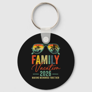 Familie vakantie 2026 strand bijpassende zomer vak sleutelhanger