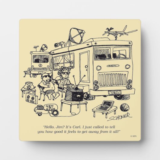 Familie Vakantie Fotoplaat (Voorkant)