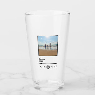 Familie Vakantie Geheugen Muziek Bestuurt MP3 Butt Glas
