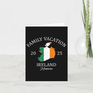 Familie Vakantie Ierland 2025 Familie Reisgezelsch Kaart
