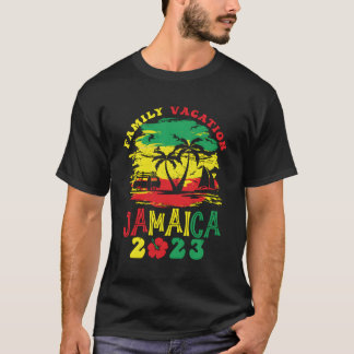 Familie vakantie Jamaica 2023 Familie reis T-shirt