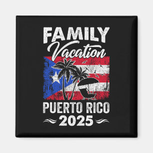 Familie Vakantie Puerto Rico 2025 Strand Zomer Vac Magneet