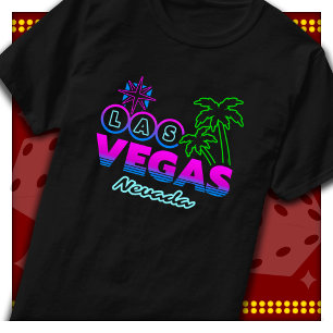 Familie vakantie reis Souvenir Las Vegas vakantie T-shirt