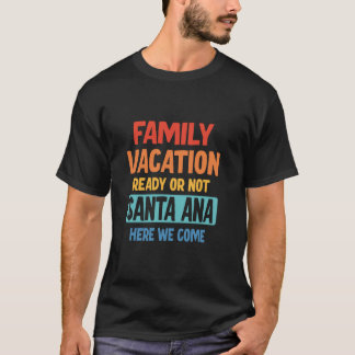 Familie vakantie Santa Ana T-shirt