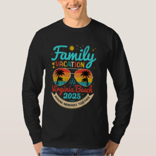  Familie Vakantie Virginia Beach 2025 Virgin T-shirt
