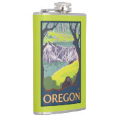 Familie van Beavers Heupfles (Rechts)