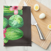 Familie van Cactus Theedoek (Quarter Fold)