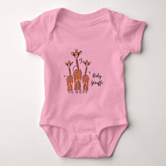 familie van de Giraffes, Romper (Voorkant)