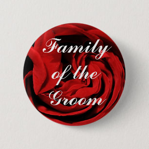 Familie van de Groom Ronde Button 5,7 Cm