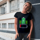 Familie van vier t-shirt