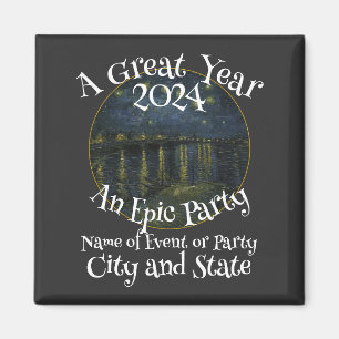 Familie Verjaardag 2024 Party Tshirt Reunion Gepen Magneet