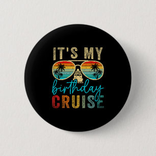 Familie Verjaardag Cruisen Zangers Het Is Mijn Ver Ronde Button 5,7 Cm