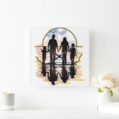 FAMILIE VIERKANTE KLOK (Huis)