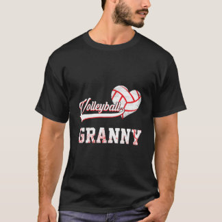 Familie Volleybal Speler Gifts Volleybal Granny T-shirt
