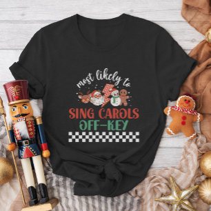 Familie vrienden die het meest waarschijnlijk over t-shirt