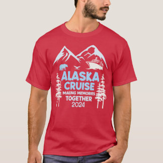 Familie Vrienden en Groep Alaska Cruise 2024 Gift T-shirt