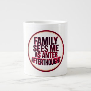 Familie Ziet Me Als Een Na-ijver Extra Grote Beker