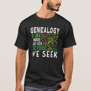 Familieboom Familie Historian Genealogist T-shirt
