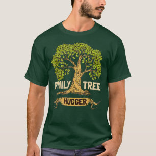 Familieboom Hugger Genealogie Ancestry Familie T-shirt