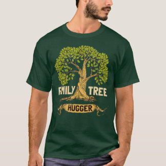 Familieboom Hugger Genealogie Ancestry Familie T-shirt