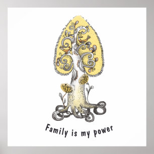 Familieboom Poster