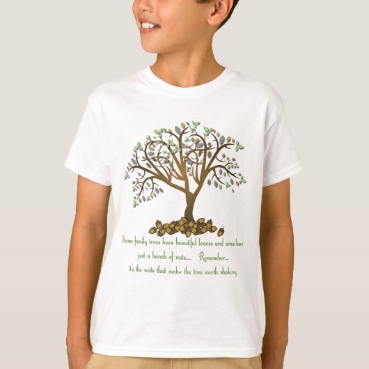 Familieboomnoten T-shirt (Voorkant)